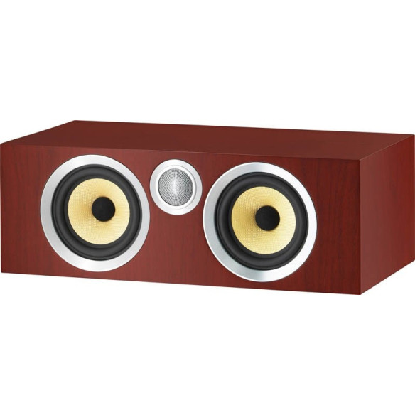 B&W CM Centre S2 - Enceinte Centrale - Laqué Noir, Laqué Blanc ou Bois de Rose