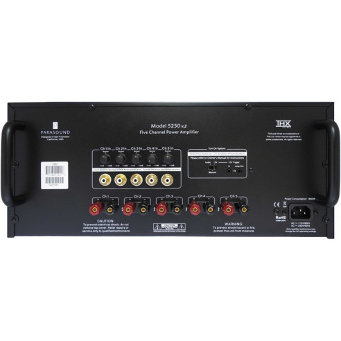 Parasound 5250 V2 - Ampli de puissance 5x250w THX ULTRA 2