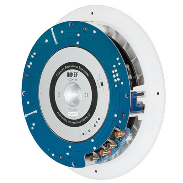 KEF Ci200TRb - Caisson de Basses Encastrable - Blanc