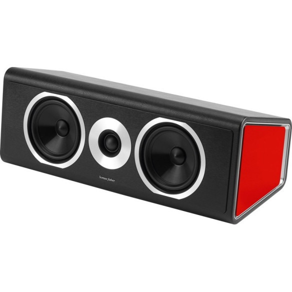 Sonus Faber Chameleon C - Enceinte centrale Noir, Blanc, Rouge, Orange, Gris ou Bleu Métal, Noyer