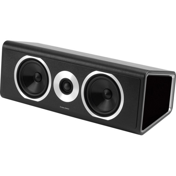 Sonus Faber Chameleon C - Enceinte centrale Noir, Blanc, Rouge, Orange, Gris ou Bleu Métal, Noyer