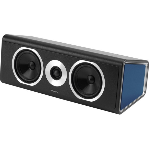 Sonus Faber Chameleon C - Enceinte centrale Noir, Blanc, Rouge, Orange, Gris ou Bleu Métal, Noyer
