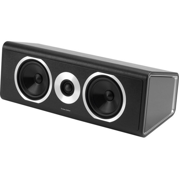 Sonus Faber Chameleon C - Enceinte centrale Noir, Blanc, Rouge, Orange, Gris ou Bleu Métal, Noyer