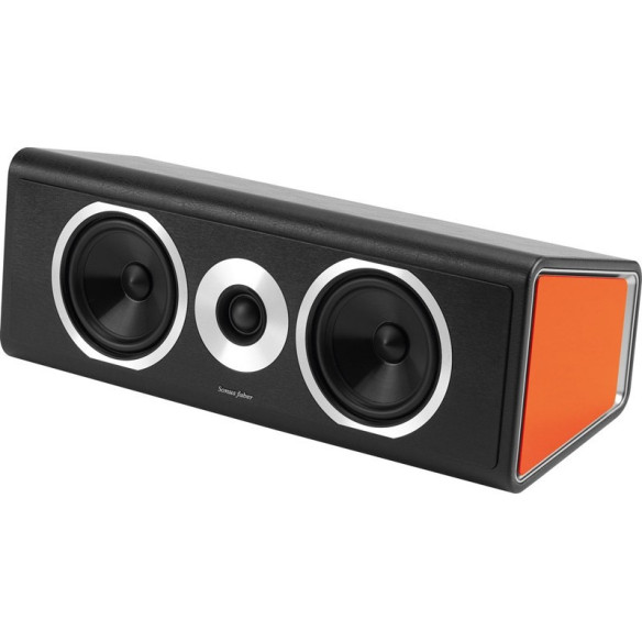 Sonus Faber Chameleon C - Enceinte centrale Noir, Blanc, Rouge, Orange, Gris ou Bleu Métal, Noyer