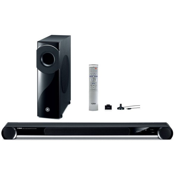 YAMAHA YSP-3300 - Barre de Son slim 7.1 + caisson sans fil ysp3300 Noir