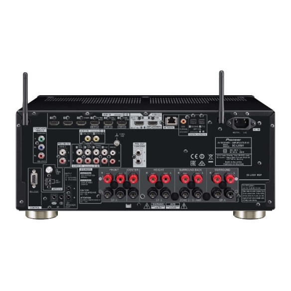 Pioneer SC-LX501 - Ampli Home Cinéma - Noir ou Silver