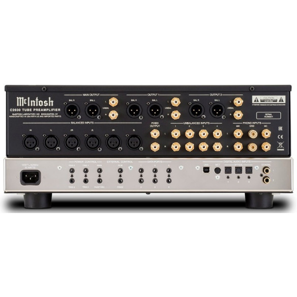 McIntosh C2600 - Préampli Stéréo à Tube - Noir