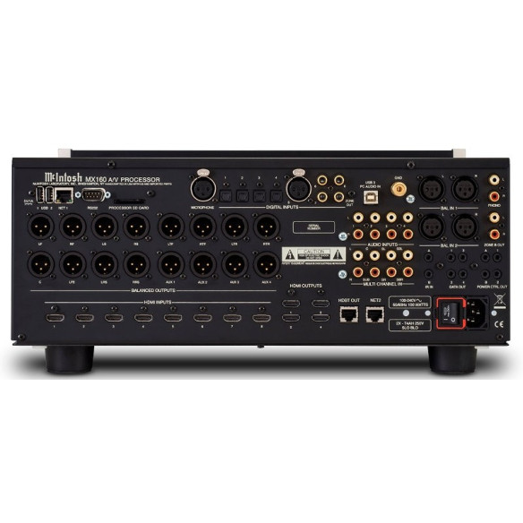 McIntosh MX160 - Préampli Home Cinéma - Noir