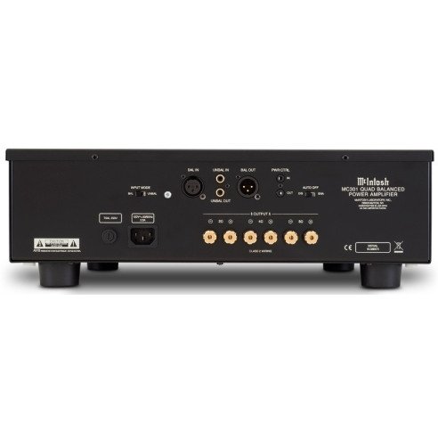 McIntosh MC301 - Bloc de Puissance - Noir