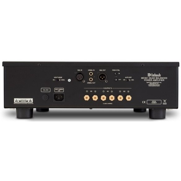 McIntosh MC301 - Bloc de Puissance - Noir