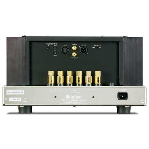 McIntosh MC601 - Bloc de Puissance - Noir