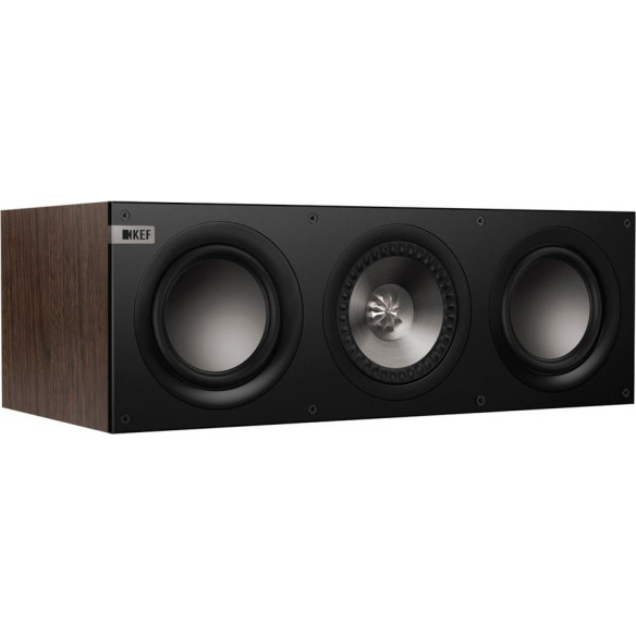 KEF Q200c - Enceinte centrale Noyer
