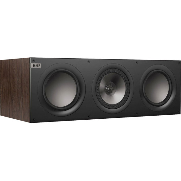KEF Q600c - Enceinte centrale Noyer