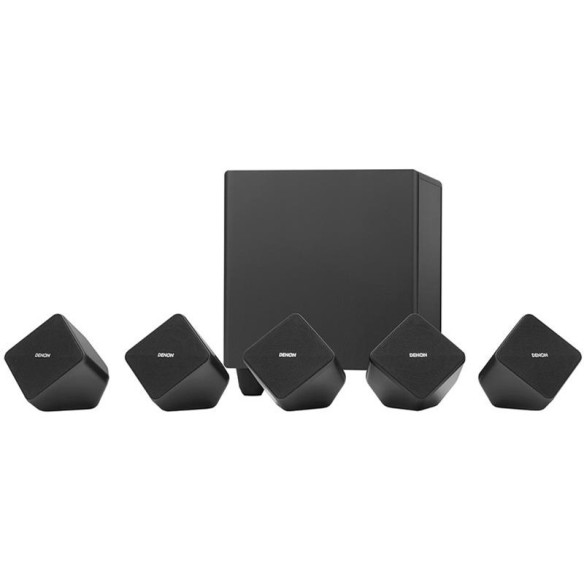 Denon SYS-2020 - Pack 5.1 Compact - Noir