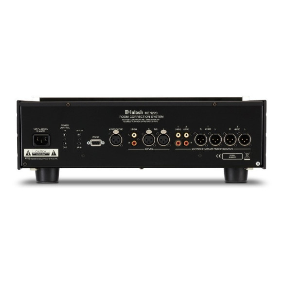 McIntosh MEN220 - Correcteur Acoustique avec micro - Noir