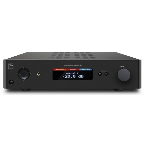NAD C368 - Ampli Stéréo - Noir