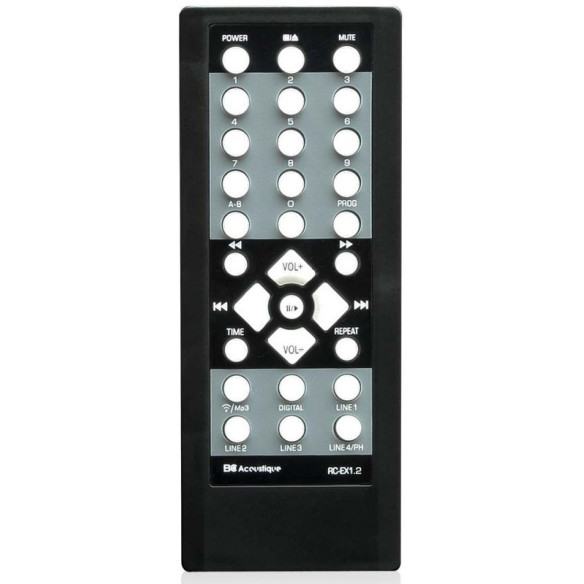 BC Acoustique EX-602.3 - Lecteur CD - Noir