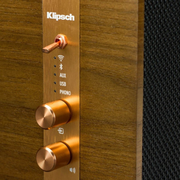 Klipsch The Three - Enceinte Sans Fil - Ebony ou Walnut