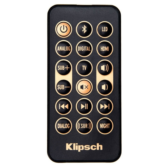 Klipsch RSB-8 - Barre de Son 2.1 - Noir