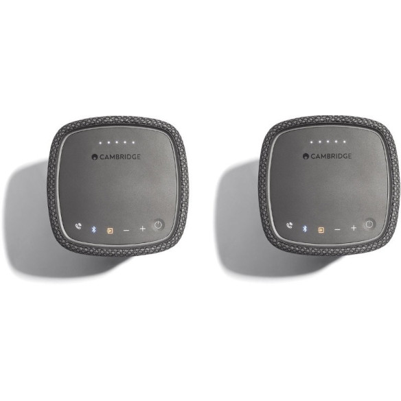 Cambridge YOYO M - Enceinte Sans Fil Portable - Bleu, Gris Clair ou Gris Foncé