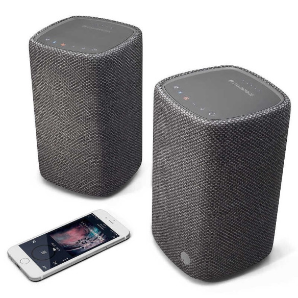 Cambridge YOYO M - Enceinte Sans Fil Portable - Bleu, Gris Clair ou Gris Foncé