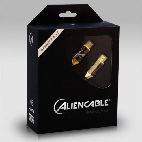 HDMI Alien Cable 1m - Garantie à vie - AlienCable Sunrise Series 