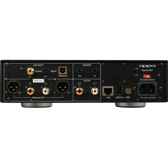 OPPO Sonica DAC EU - Lecteur réseau & DAC ESS Sabre Pro - XLR Bluetooth