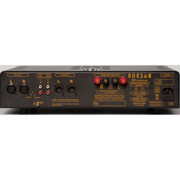 Roksan Kandy K3 POWER AMP - Ampli de Puissance Stéréo - Charcoal, Anthracite ou Opium