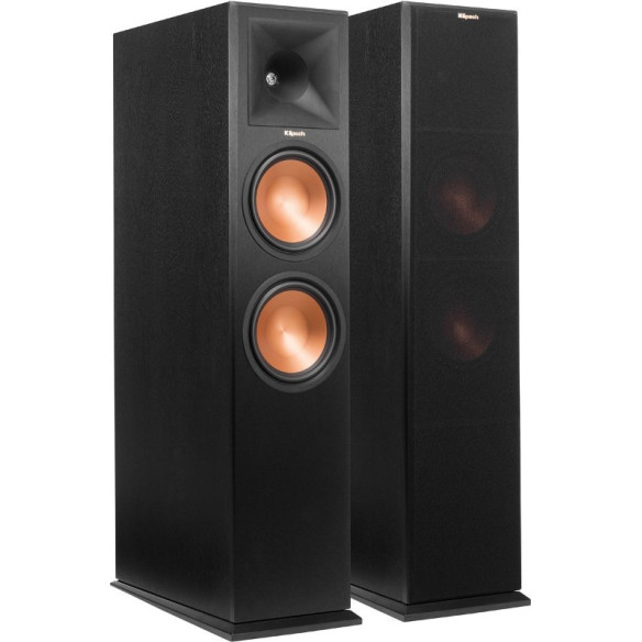 Klipsch RP-280FA Vinyl - Enceinte Colonnes Dolby Atmos - Bois Noir, Merisier, Black Veneer ou Walnut Veneer