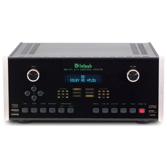 McIntosh MX121 - Préampli Home Cinéma - Noir
