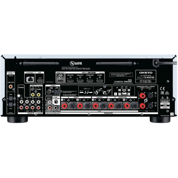 Onkyo TX-NR575E - Ampli Home Cinéma - Noir ou Silver