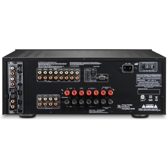 NAD T758 V3 - Ampli Home Cinéma 4K MDC avec Dirac Live