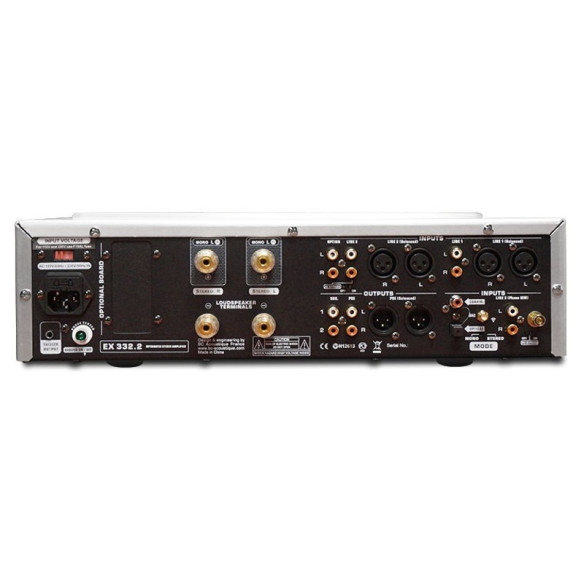 BC Acoustique EX-332.2 - Ampli Stéréo - Noir ou Silver