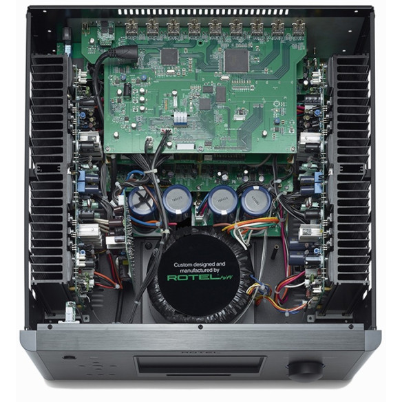 Rotel RAP-1580 - Ampli Home Cinéma 7x100W - Noir ou Silver