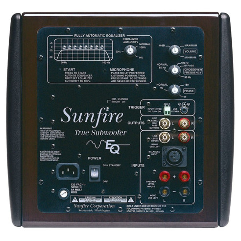 Sunfire TS-EQ10 - Caisson de basses avec Micro de Calibration automatique