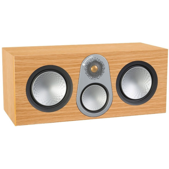 Monitor Audio Silver C350 - Enceinte Centrale - Bois Noir, Laquée Noire, Blanc Satiné, Walnut, Rosenut ou Bois Naturel