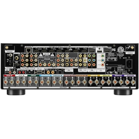 Denon AVR-X6400H - Ampli Home Cinéma - Noir ou Silver
