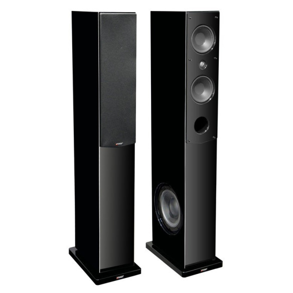 Advance Acoustic Kubik K9s - Enceintes colonnes Laqué Noir