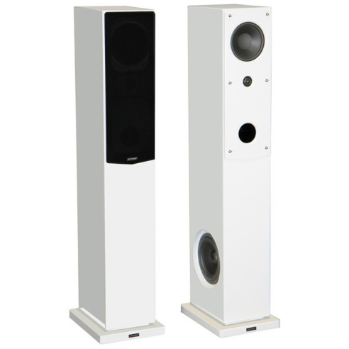 Advance Acoustic Kubik K5s - Enceintes colonnes Laqué Blanc