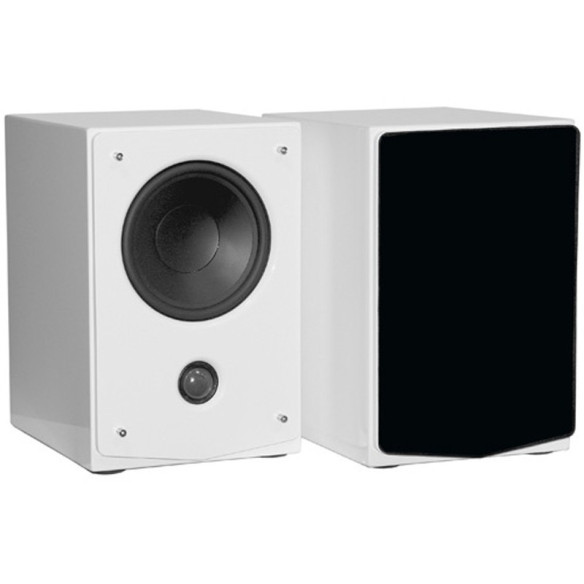 Advance Acoustic Kubik K3s - Enceintes bibliothèques Laqué Blanc