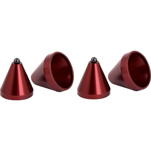 Cold Ray Ceramic (Lot de 4) - Amortisseur de Vibration - Noir, Silver ou Titane