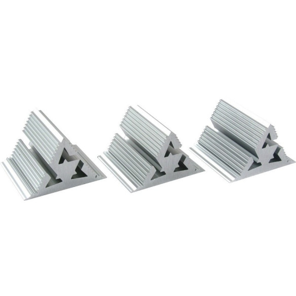 Cold Ray Fractal 7 - 3x Amortisseurs de Vibration - Noir, Silver ou Rouge