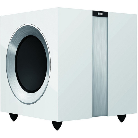 KEF R400b - Caisson de basses Laqué Noir ou Laqué Blanc