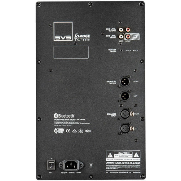 SVS PB16 Ultra - Caisson de Basse - Bois Noir ou Laqué Noir