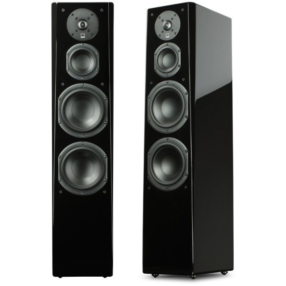 SVS Prime Tower - Enceintes Colonnes - Bois Noir ou Laqué Noire