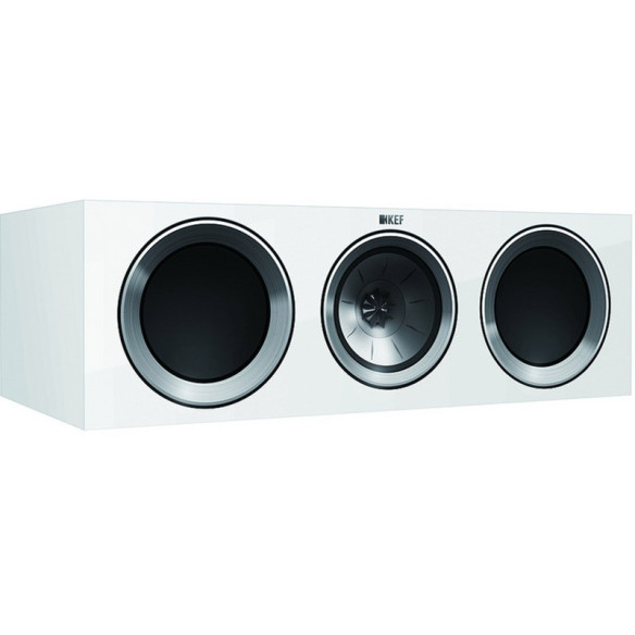 KEF R600C - Enceinte Centrale Noyer, Merisier, Laqué Noir et Laqué Blanc