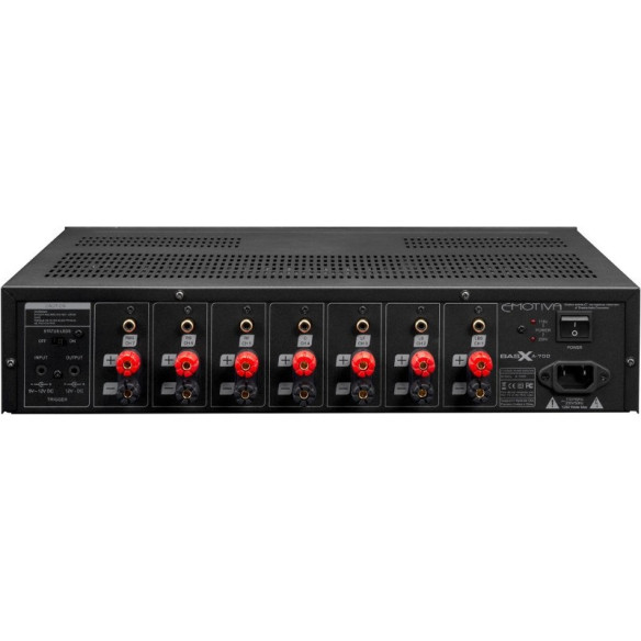 Emotiva BasX A-700 - Bloc 7 Canaux - Noir