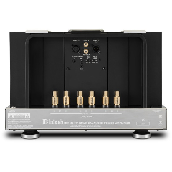 McIntosh MC1.25KW - Bloc de Puissance mono 1x1200W - Noir