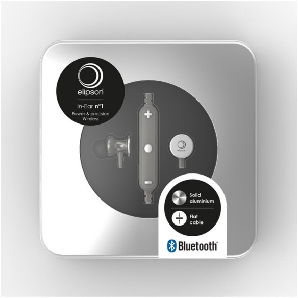 Elipson IN EAR N°1 - Casque Intra-Auriculaire - Noir