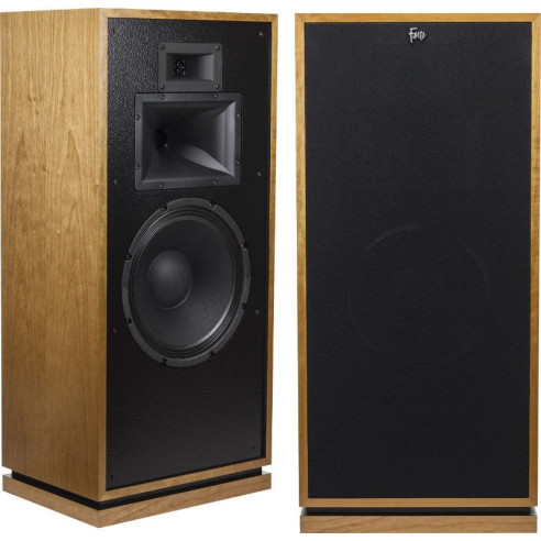 Klipsch Forte III - Enceintes Colonnes - Bois noir, Noyer, Merisier, Chêne Clair, Noir Mat ou Noyer Foncé